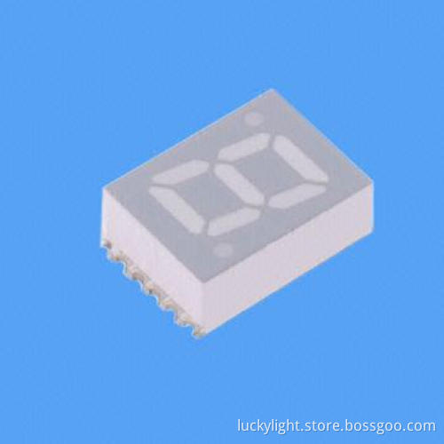 0.51-inch Single Digit LED Display with Low Power Consumption